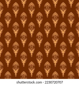 seamless abstract floral pattern. graphic modern pattern