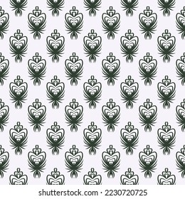 seamless abstract floral pattern. graphic modern pattern