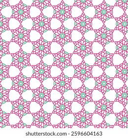 
seamless abstract floral pattern on white background

