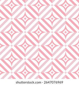 Seamless abstract floral pattern on beige. Vector Illustration