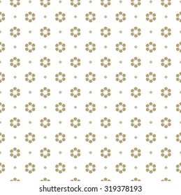 Seamless abstract floral pattern. Repeating  vector background