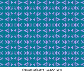 Seamless abstract floral pattern, Vector abstract background