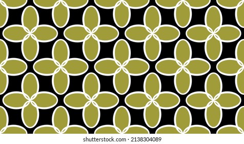 Seamless abstract floral pattern. Vector Illustration.