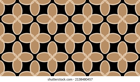 Seamless abstract floral pattern. Vector Illustration.