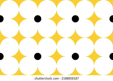 Seamless  abstract floral pattern. Vector Illustration.