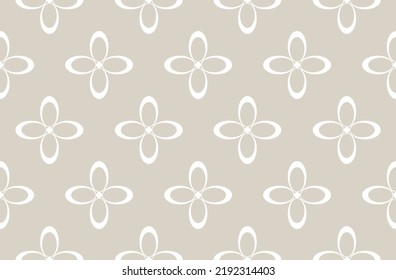 Seamless abstract floral pattern. Vector Illustration.