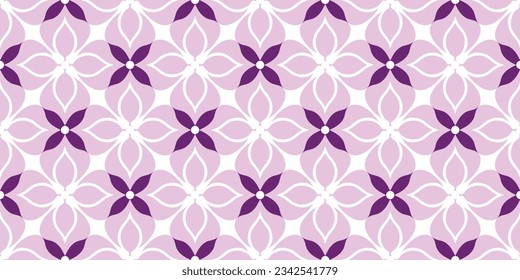 Seamless abstract floral pattern. Vector Illustration