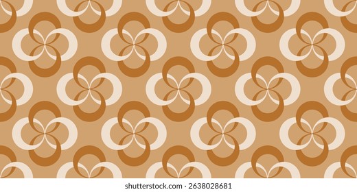 Seamless Abstract Floral Pattern. Vector Illustration.