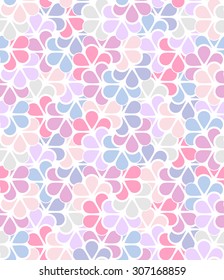 Seamless abstract floral pattern. Seamless vector background. Multicoloredornament