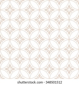 Seamless abstract floral pattern. Vector background. Ornament for wrapping, wallpaper, tiles