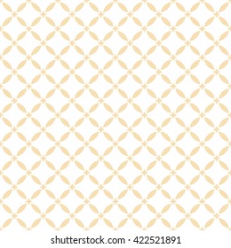 Seamless abstract floral pattern. Vector background. Geometric leaf ornament.