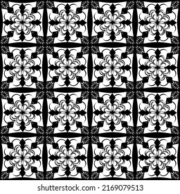 flores geométricas vectoriales sobre fondo blanco y fondo negro.papel de flores abstracto.contornos florales vectoriales.arte de línea.
