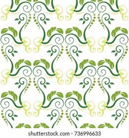 Seamless abstract floral pattern,mandala pattern