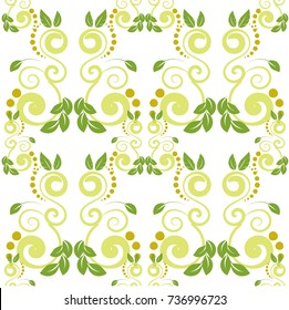 Seamless abstract floral pattern,mandala pattern