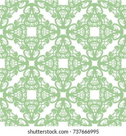 Seamless abstract floral pattern,mandala pattern