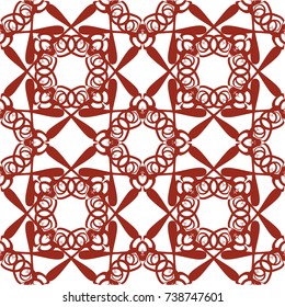 Seamless abstract floral pattern,mandala pattern