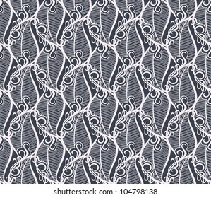 Seamless abstract floral pattern-model for design of gift packs, patterns fabric, wallpaper, web sites, etc.