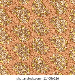 Seamless abstract floral pattern-model for design of gift packs, patterns fabric, wallpaper, web sites, etc.