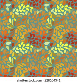 Seamless abstract floral pattern-model for design of gift packs, patterns fabric, wallpaper, web sites, etc.