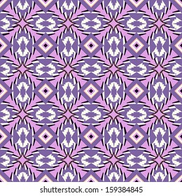 Seamless abstract floral vector illustration