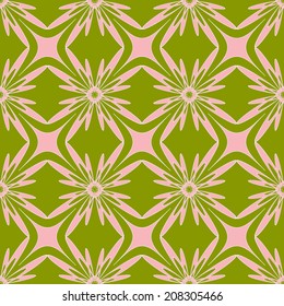 Seamless abstract floral vector illustration background