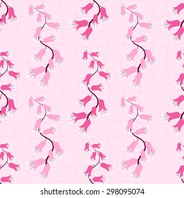 Seamless abstract floral vector illustration 