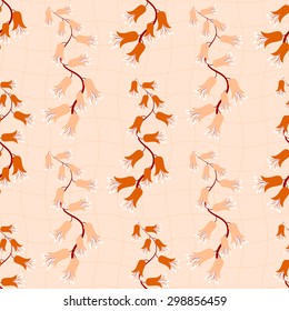 Seamless abstract floral vector illustration 