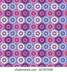 Seamless abstract floral vector illustration background