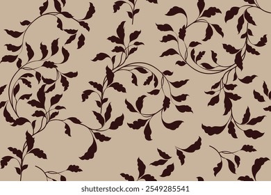 Seamless abstract flower blooming design. Pattern with floral seamless. Grunge textured abstract art vector with flower and plants in watercolor style.