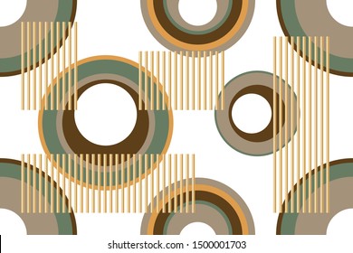 Seamless abstract geometric background. EPS10 Illustration