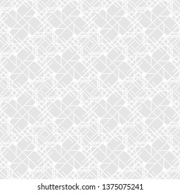 Seamless abstract geometric background or pattern for web sites and covers or fabrics, clothing, etc. Vector.