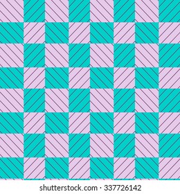 Seamless abstract geometric  background pattern in vector.Fashion wallpaper