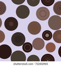 Seamless abstract geometric background with shape of circles, bubbles, sphere or ellipses pattern. Vector illustration graphic.