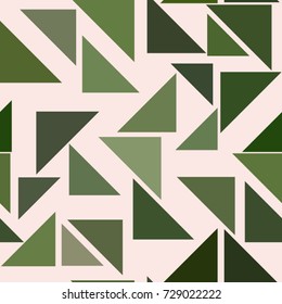 Seamless abstract geometric background with shape of triangle lines pattern. Vector illustration graphic.