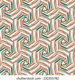 Seamless abstract geometric background with stripes
