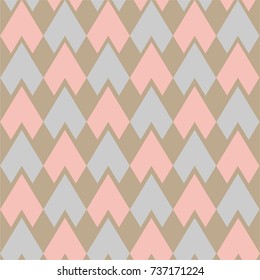 Seamless abstract geometric background. Traditional pattern for fabric.