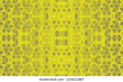 fondo geométrico abstracto sin fisuras con triángulos y un gradiente amarillo y dorado