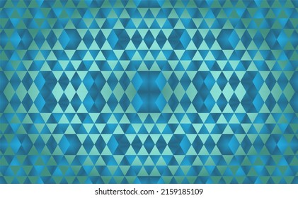 fondo geométrico abstracto sin fisuras con triángulos y un gradiente azul