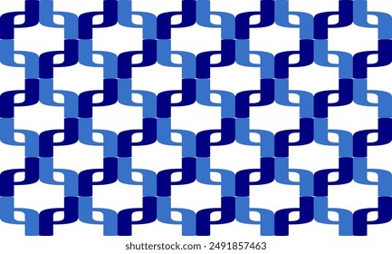 seamless abstract geometric blue strip bubble hexagon honeycomb strip pattern repeat style. replete image design for fabric printing, diamond