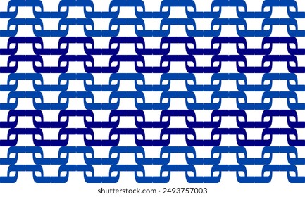 seamless abstract geometric blue strip bubble strip pattern repeat style. replete image design for fabric printing, horizontal row line