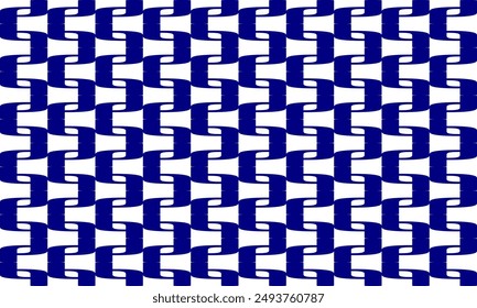 Nahtloser abstrakter geometrischer blauer Streifen Blasenmuster-Wiederholungsstil. Vollständiges Bild-Design für Stoffdruck, vertikale Spaltenlinie	