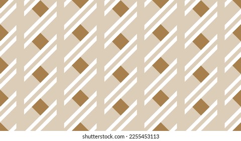 Seamless abstract geometric chain pattern. Vector Illustration.