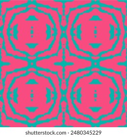 Seamless abstract geometric chain pattern. Vector Illustration. Seamless geometric pattern. Abstract background.