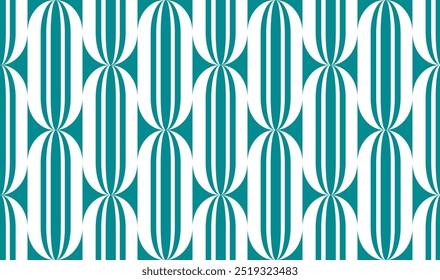 Seamless abstract geometric chain pattern. Vector Illustration