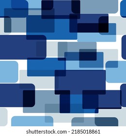 Seamless abstract geometric colorful vector pattern for continuous replicate. Abstract geometric background. Vector color texture.