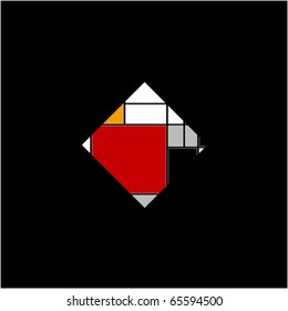 Seamless abstract geometric colorful vector pattern for continuous replicate.