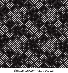 Seamless Abstract Geometric Crosshatch Pattern