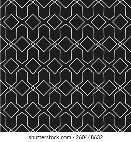 Seamless abstract geometric decorative background
