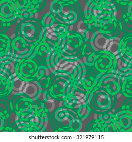Seamless abstract geometric decorative background