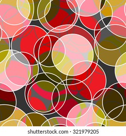 Seamless abstract geometric decorative background